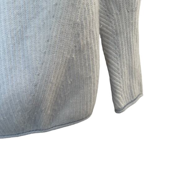 Club Monaco Cashmere Jacquard V-Neck Sweater XS - Picture 10 of 14